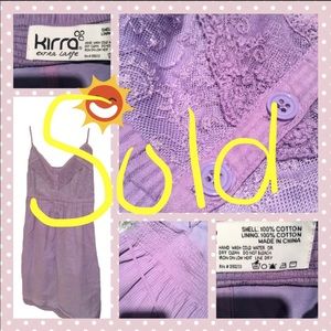 SOLD Cute Sz. XL Kira Tank Top